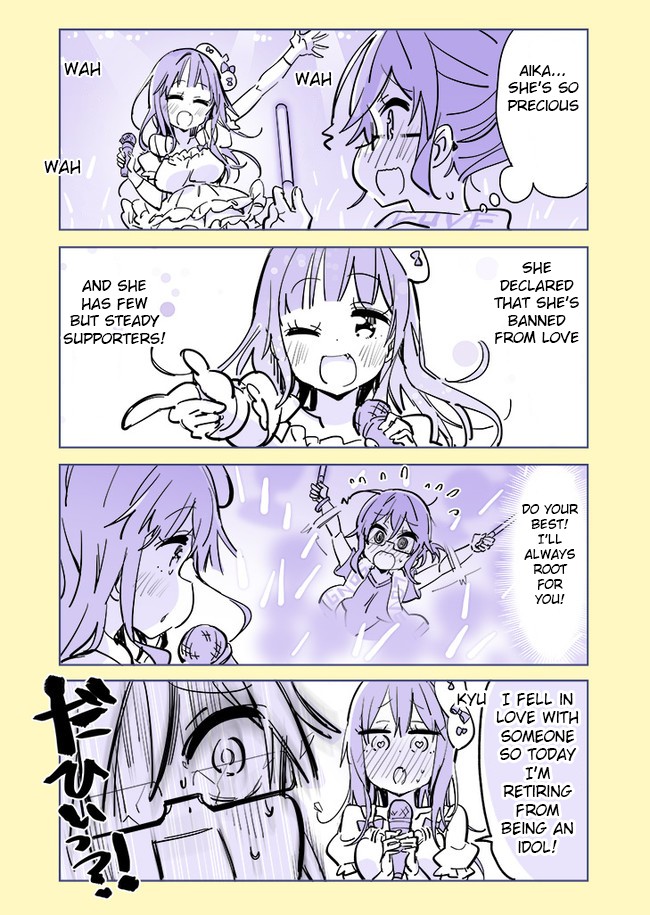 Social Anxiety Vs Yuri Chapter 14 page 1 - Chapter 14: underground idol