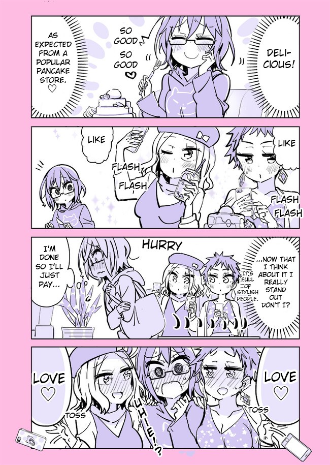 Social Anxiety Vs Yuri Chapter 18 page 1 - Chapter 18: Sparkling girls