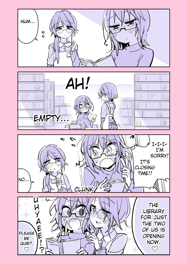Social Anxiety Vs Yuri Chapter 20 page 1 - Chapter 20: Librarian​
