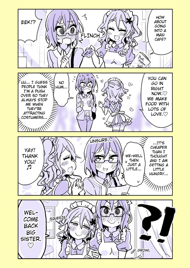 Social Anxiety Vs Yuri Chapter 27 page 1 - Chapter 27: Maid cafe employee A