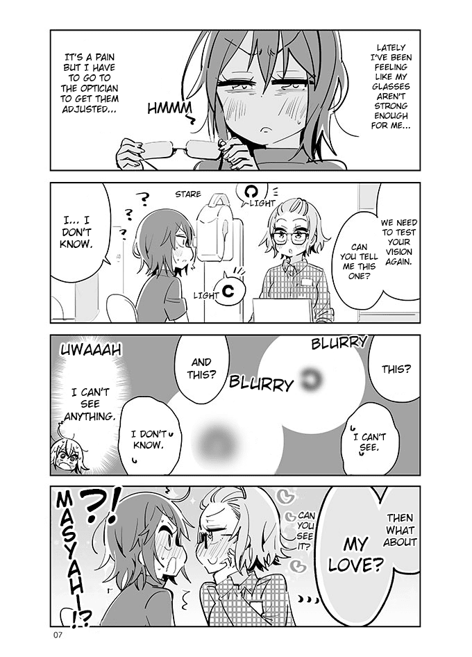 Social Anxiety Vs Yuri Chapter 31 page 1 - Chapter 31: Optician