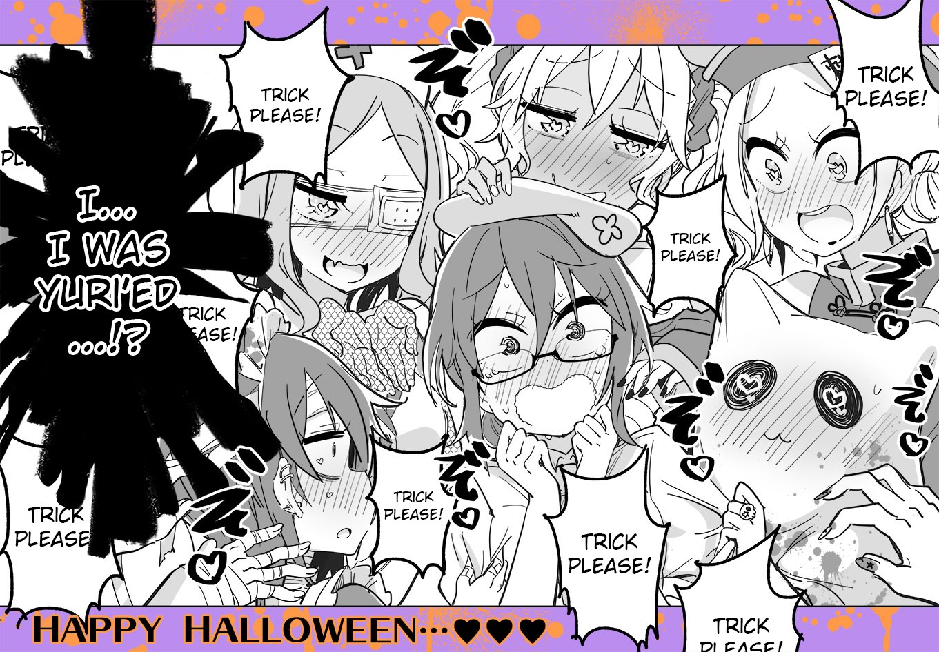 Social Anxiety Vs Yuri Chapter 33 page 2 - Chapter 33: Happy halloween!!