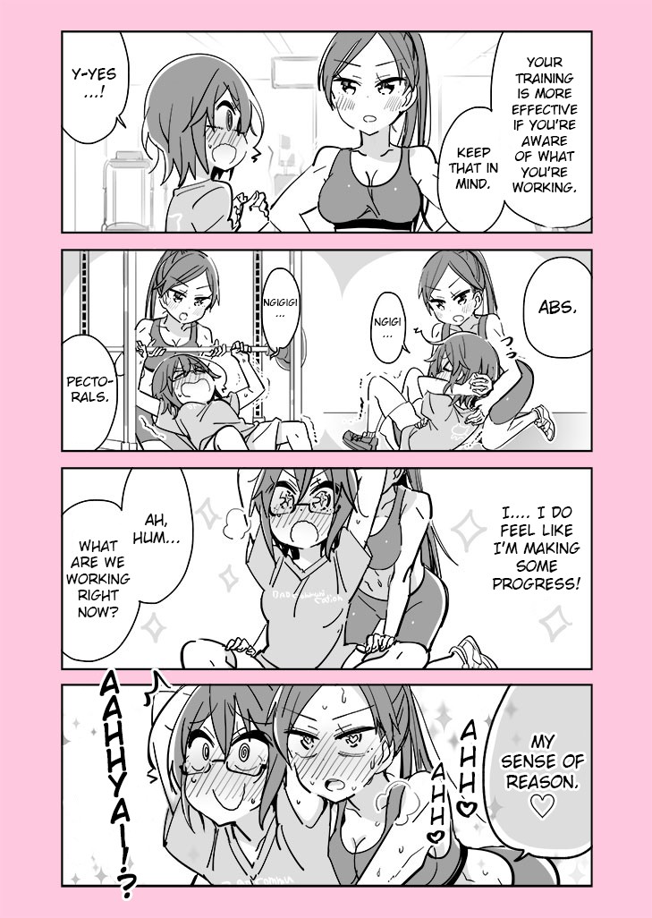 Social Anxiety Vs Yuri Chapter 38 page 1 - Chapter 38: Gym trainer B