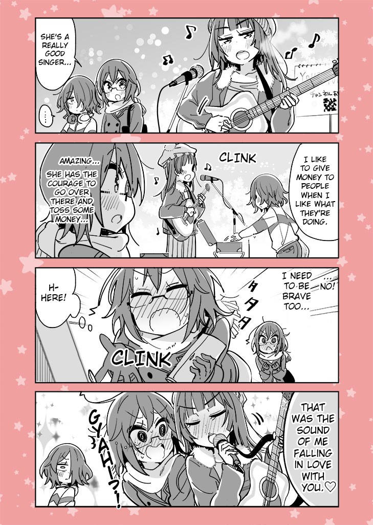 Social Anxiety Vs Yuri Chapter 41 page 1 - Chapter 41: Street musician