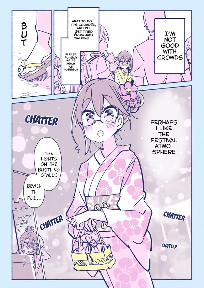 Social Anxiety Vs Yuri Chapter 44 page 1 - Chapter 44: Summer Festival -prologue-