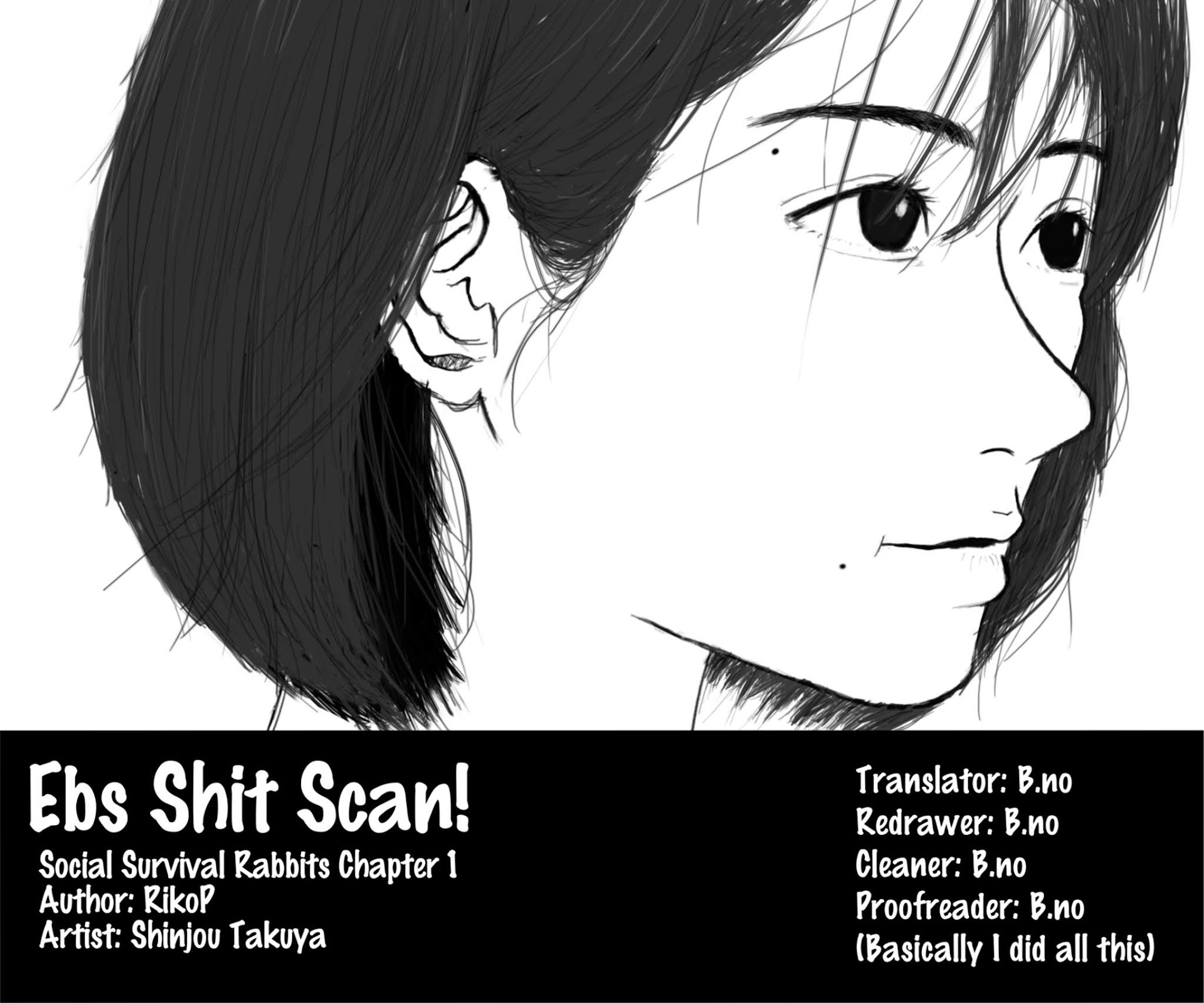Social Survival Rabbits Chapter 1 page 1 - Chapter 1: I Am Now Saving Their Lives