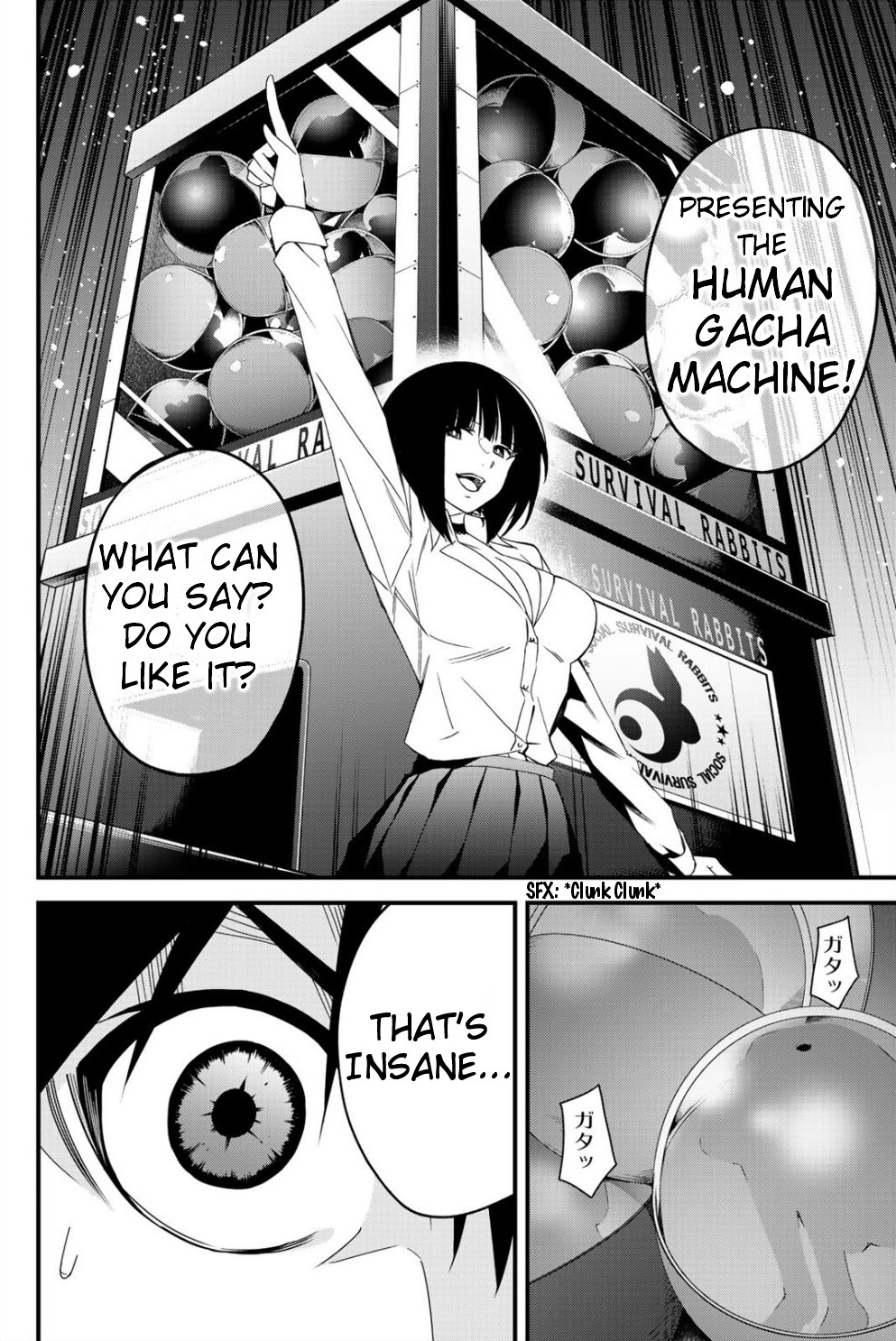 Social Survival Rabbits Chapter 3 page 7 - Chapter 3: Human Gacha Machine