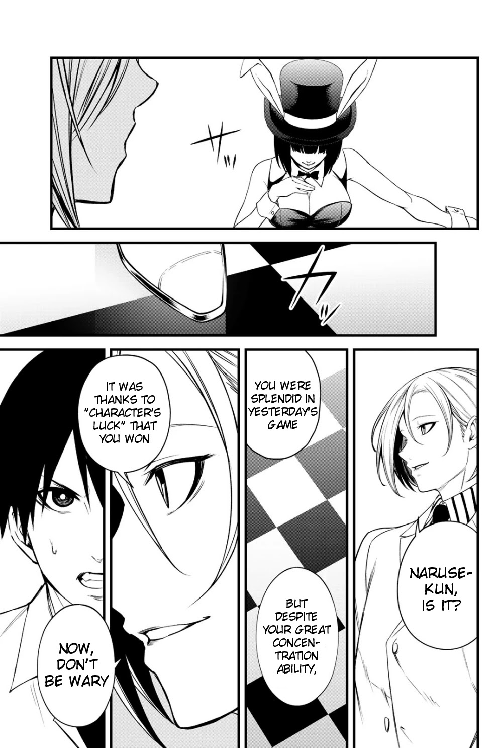 Social Survival Rabbits Chapter 9 page 14 - Chapter 9: Three-Way Deadlock Card Battle