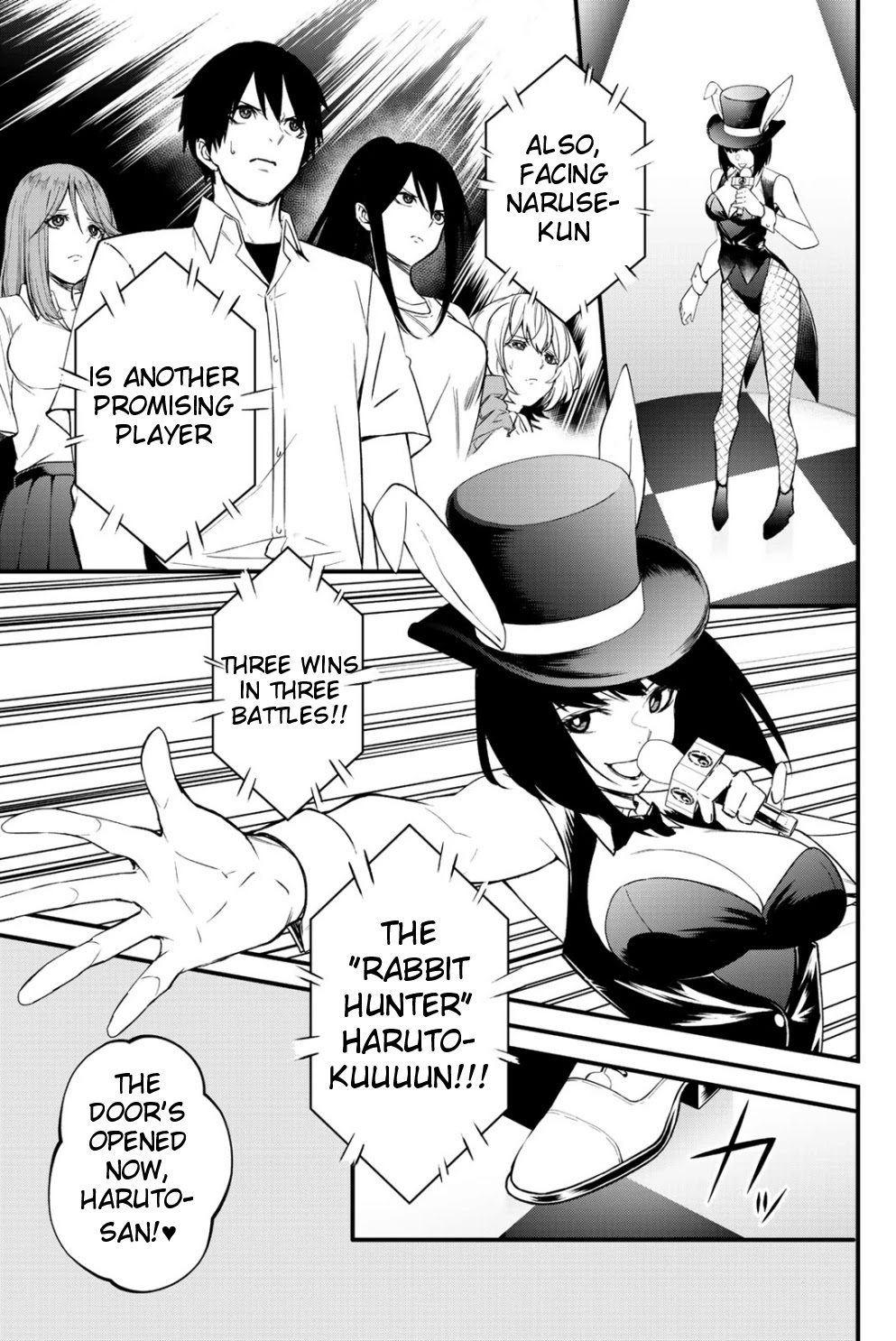 Social Survival Rabbits Chapter 9 page 6 - Chapter 9: Three-Way Deadlock Card Battle