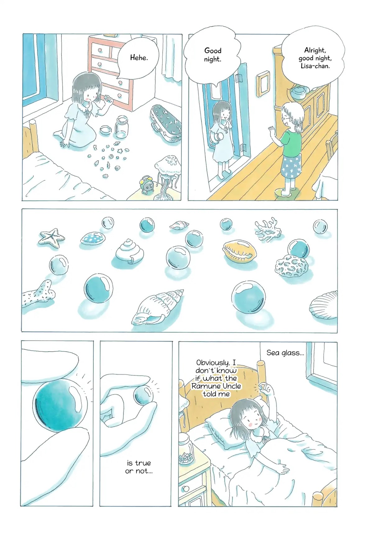 Soda Water of August Chapter 1 page 14 - Chapter 1: Umi no Bindzume