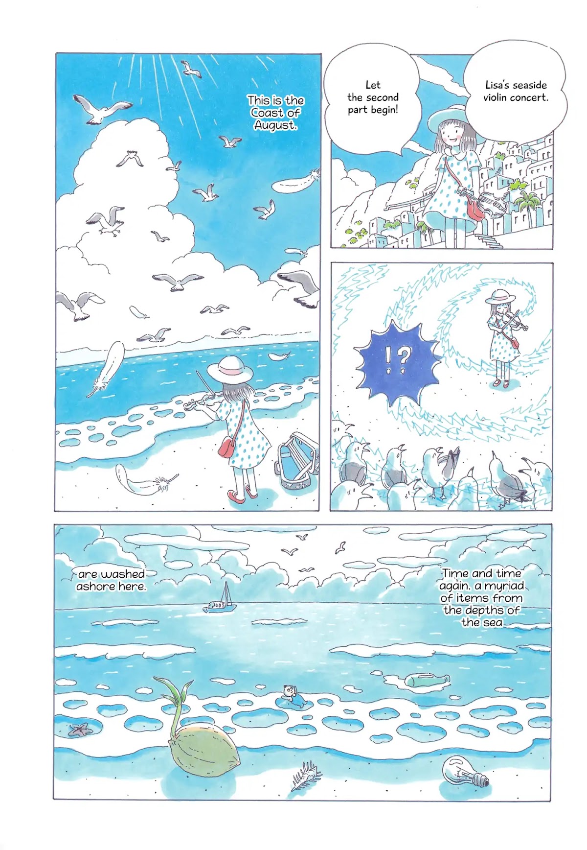 Soda Water of August Chapter 1 page 7 - Chapter 1: Umi no Bindzume