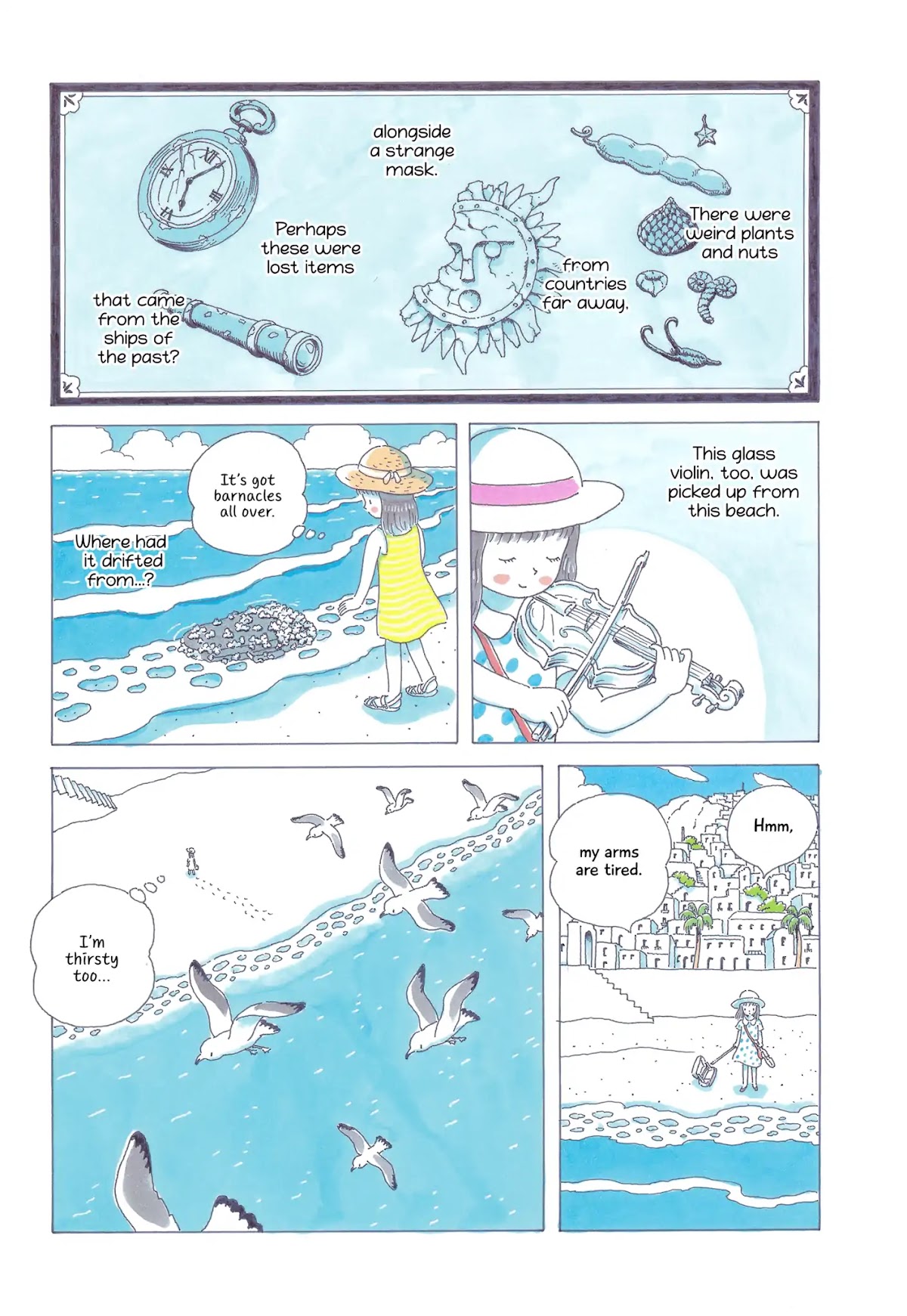 Soda Water of August Chapter 1 page 8 - Chapter 1: Umi no Bindzume