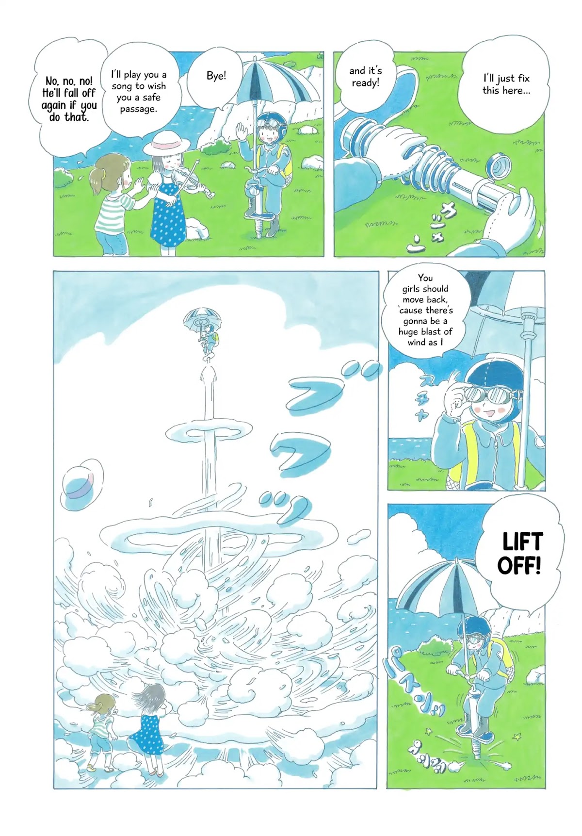 Soda Water of August Chapter 2 page 9 - Chapter 2: Kaze no Tabibito