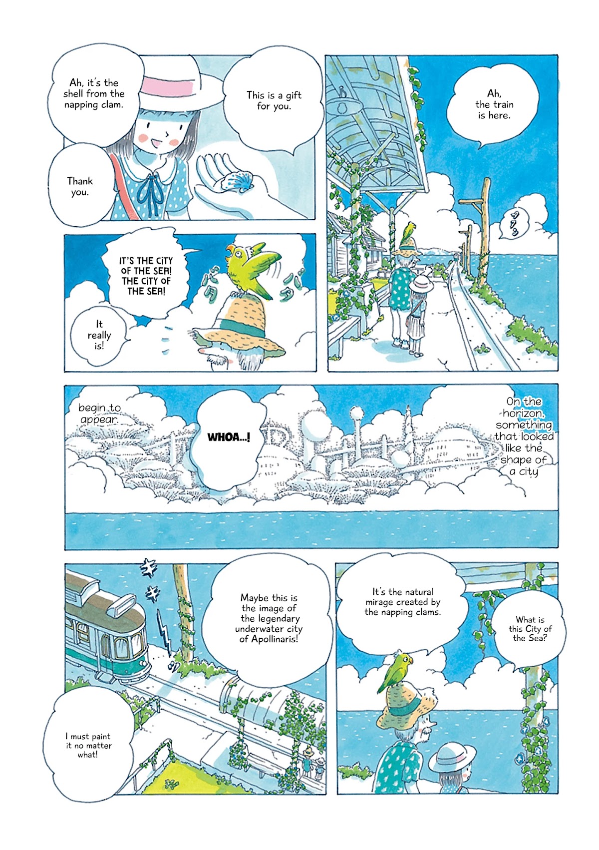 Soda Water of August Chapter 3 page 10 - Chapter 3: Maboroshi no Machi