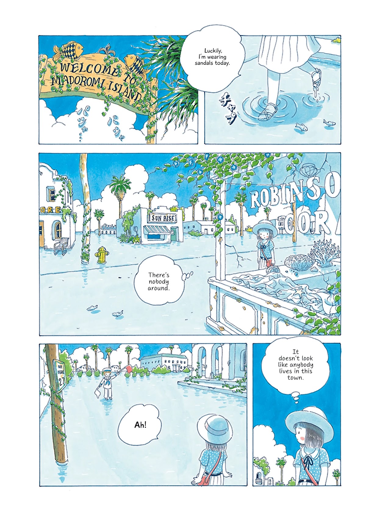 Soda Water of August Chapter 3 page 4 - Chapter 3: Maboroshi no Machi