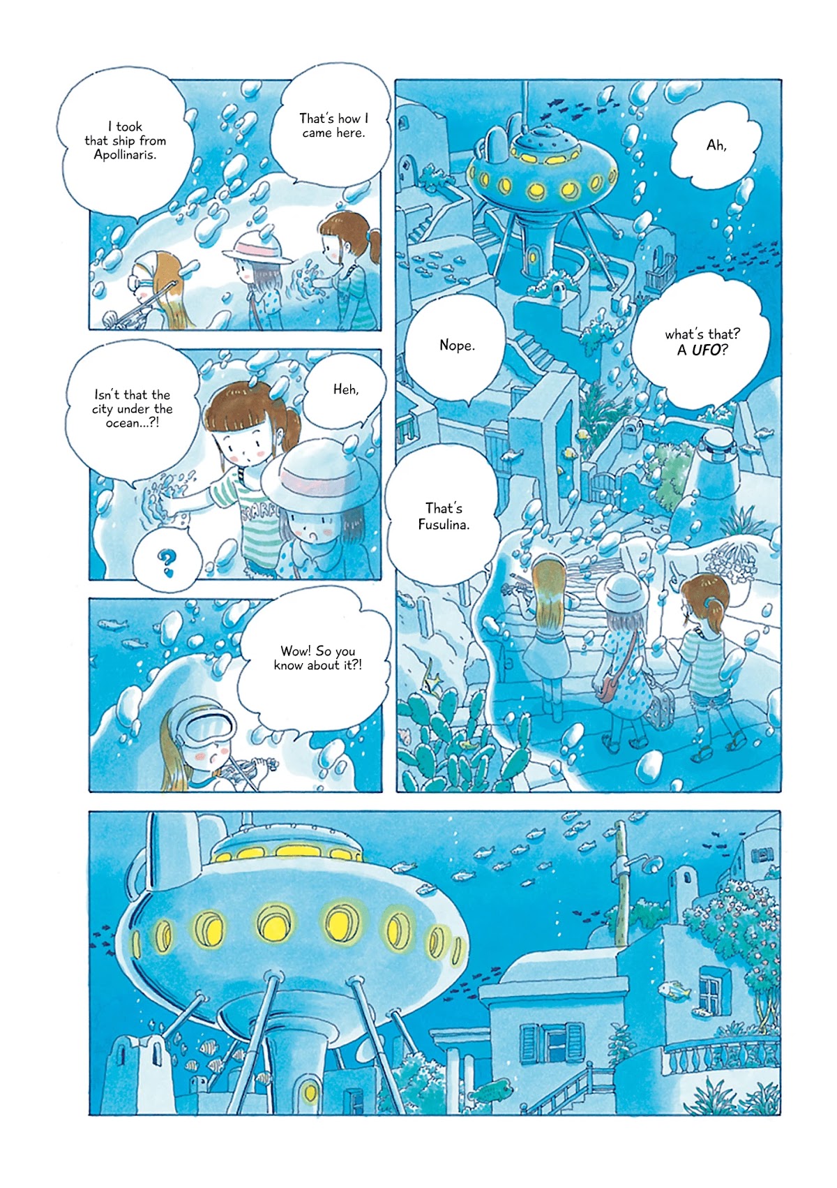 Soda Water of August Chapter 6 page 6 - Chapter 6: Tsuki no Kikan