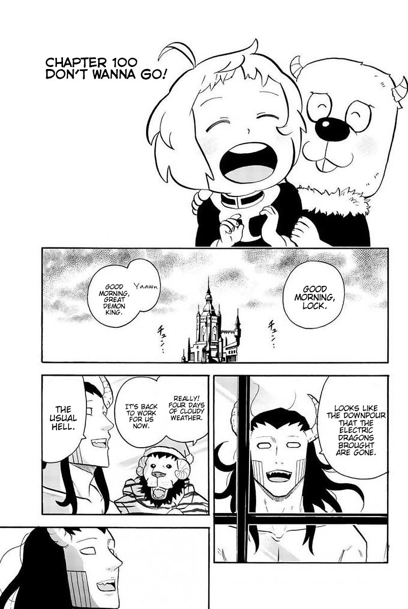 Sodatechi Maou! Chapter 100 page 1 - Chapter 100: Don't Wanna Go!