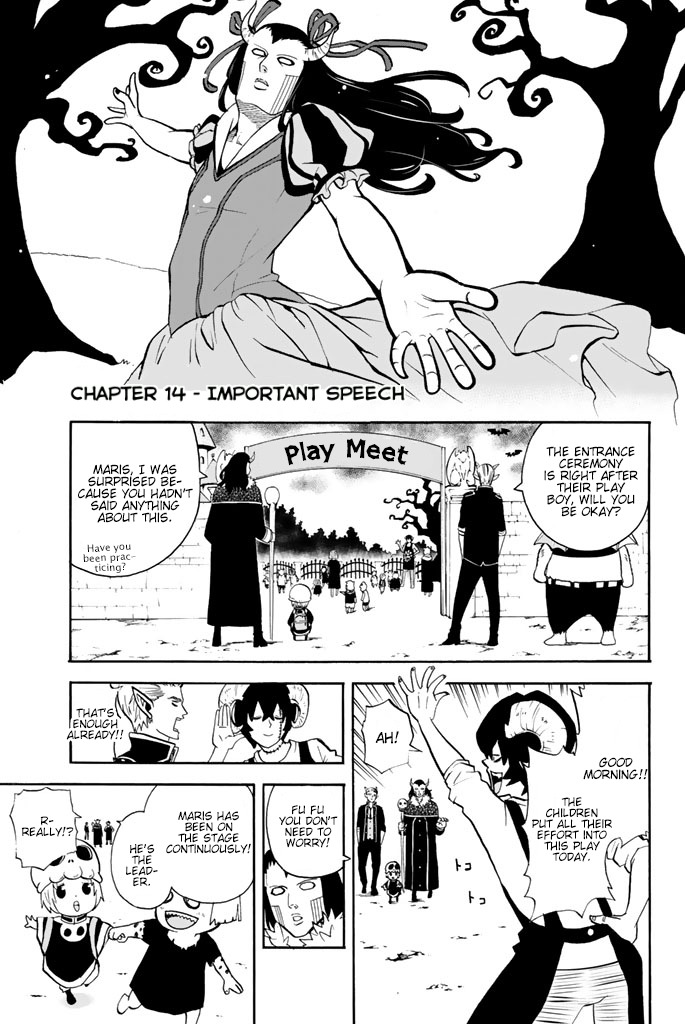 Sodatechi Maou! Chapter 14 page 1 - Chapter 14: Important Speech