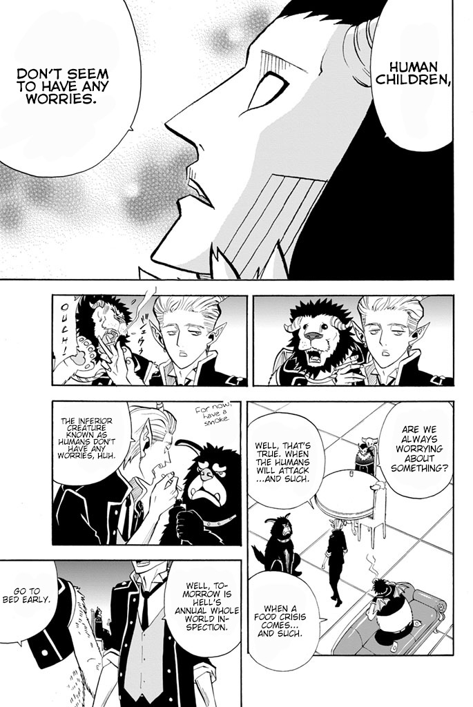 Sodatechi Maou! Chapter 37 page 3 - Chapter 37: Hell's Inspection