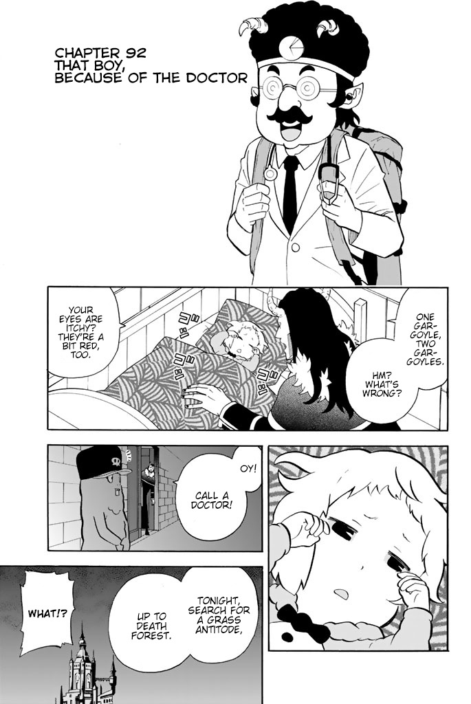 Sodatechi Maou! Chapter 92 page 1 - Chapter 92: That Boy, Because of the Doctor