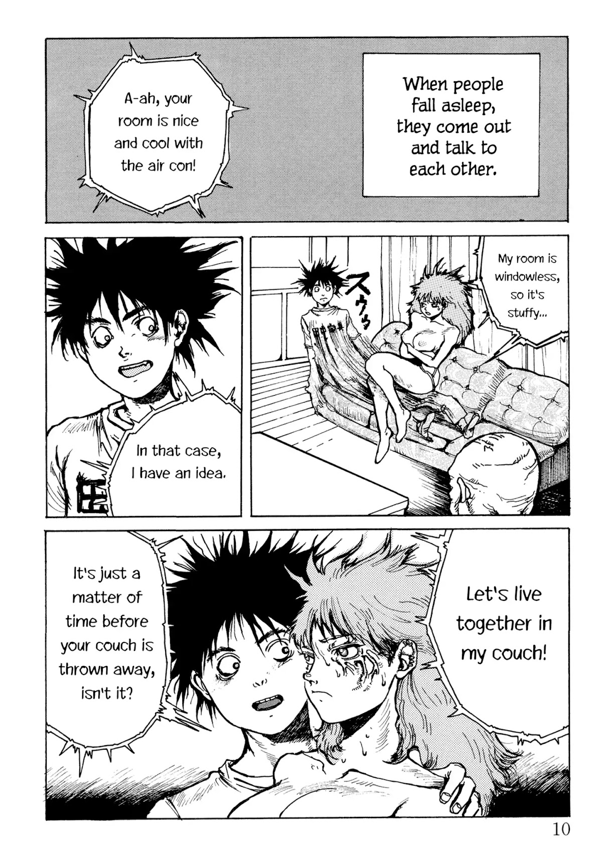 Sofa-chan Chapter 0 page 5 - Chapter 0: Oneshot