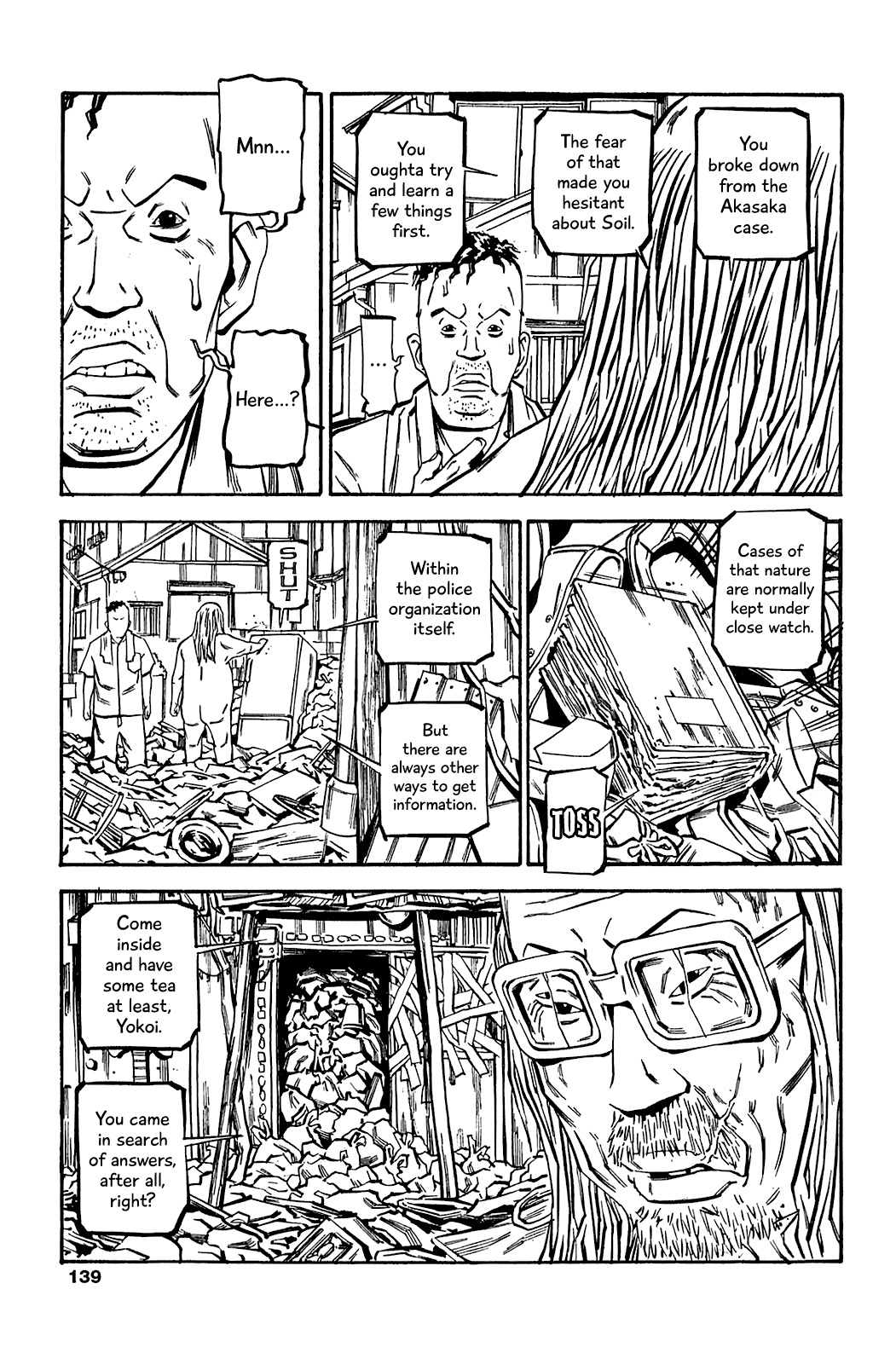 Soil Chapter 62 page 4 - Chapter 62: Block 3-11 [The Pluralistic Theory of Soil's World According to Yomogida]