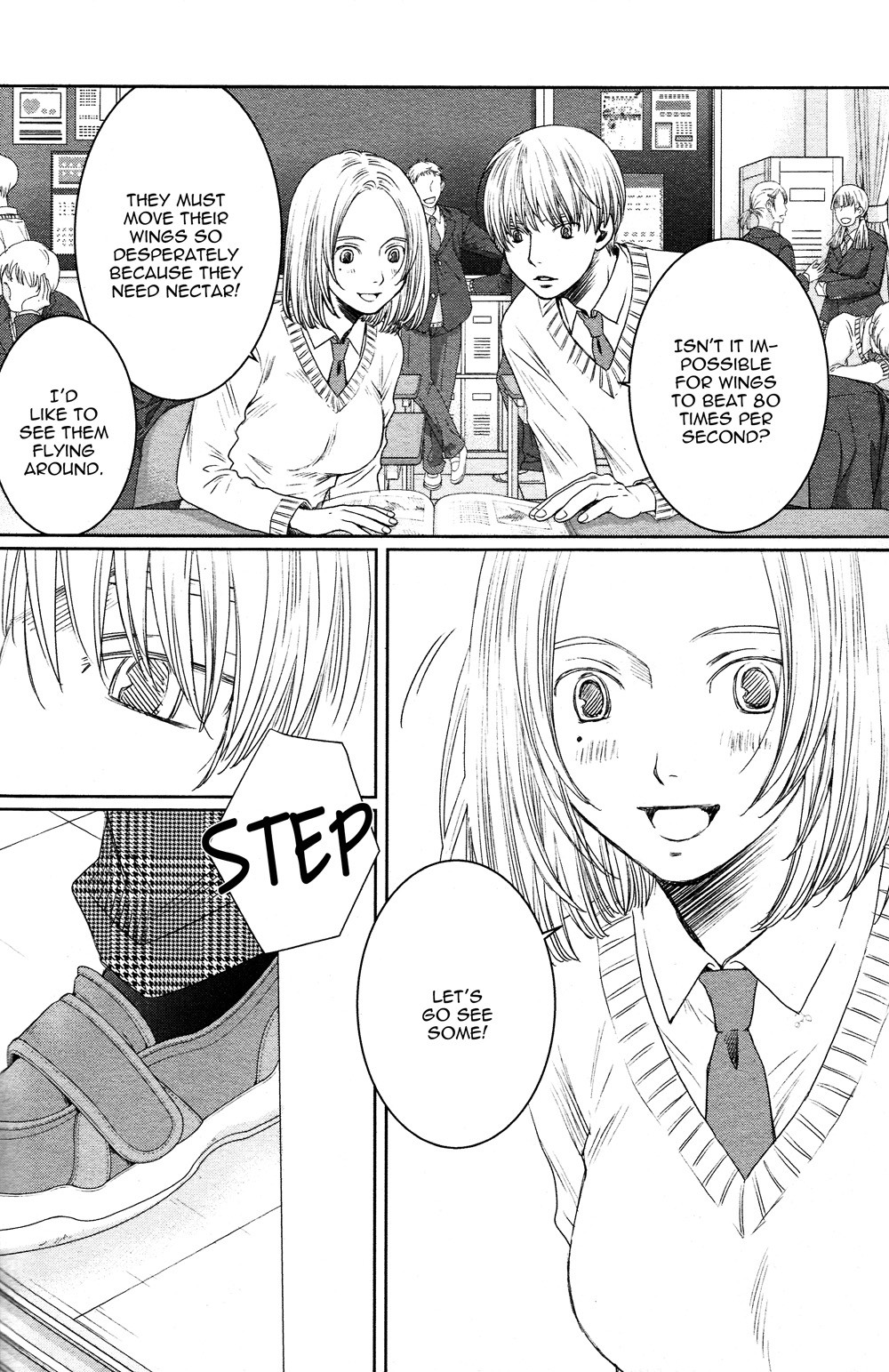 Sojou no Koi wa Nido Haneru Chapter 4.5 page 10 - Chapter 4.5: Hummingbird Rhapsody