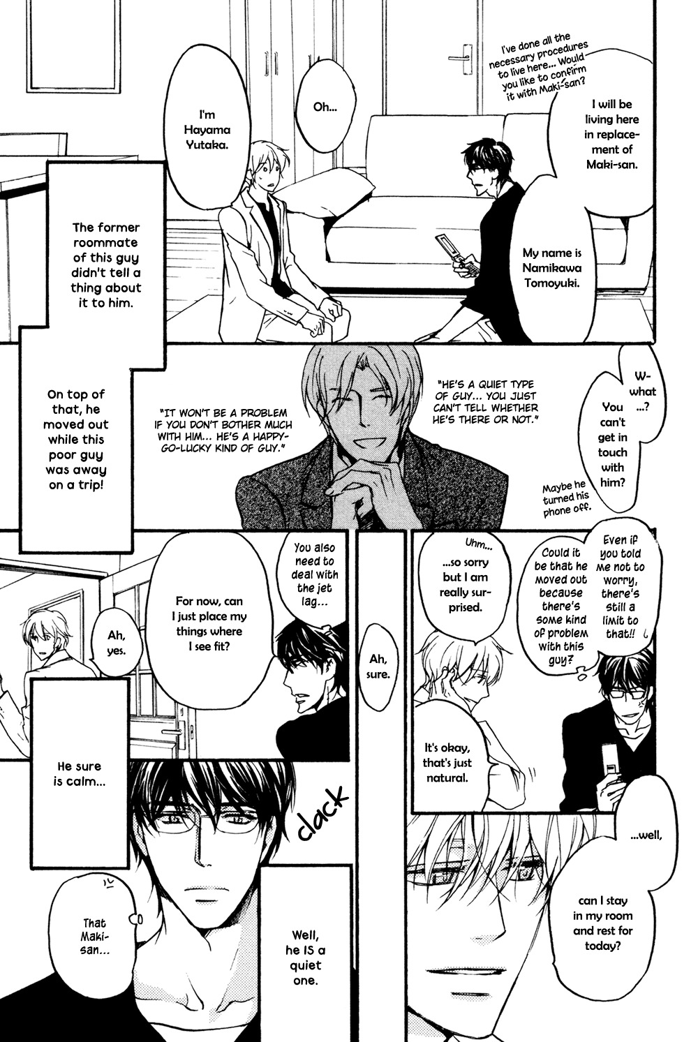 Soko ni Suwaru na Chapter 1 page 8 - Chapter 1