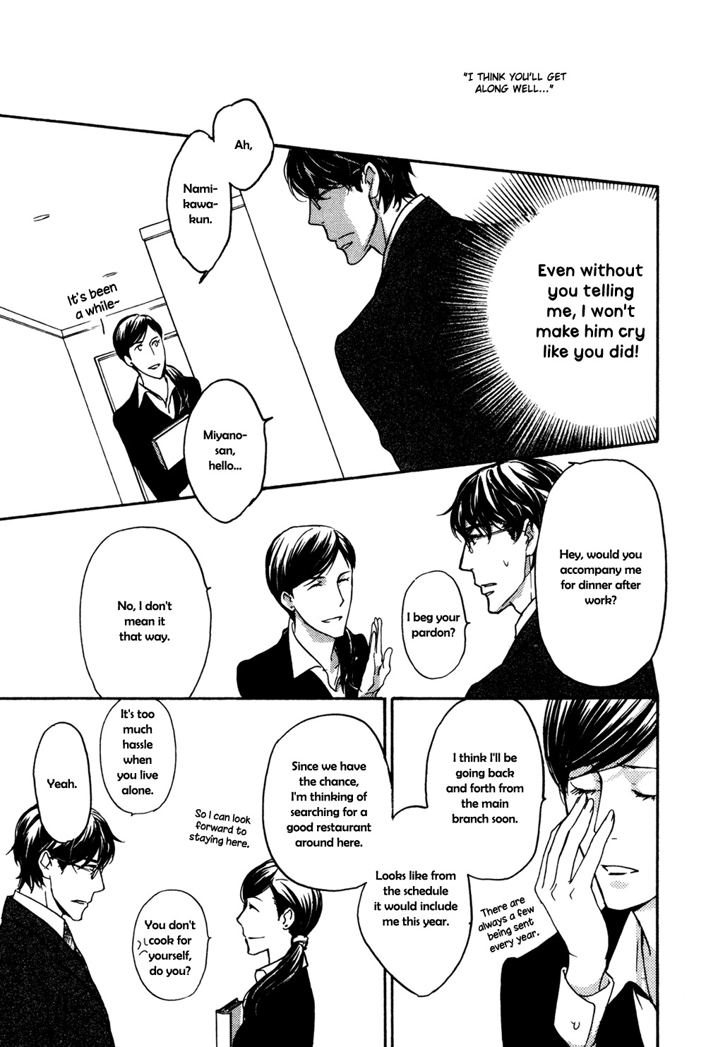 Soko ni Suwaru na Chapter 3 page 14 - Chapter 3