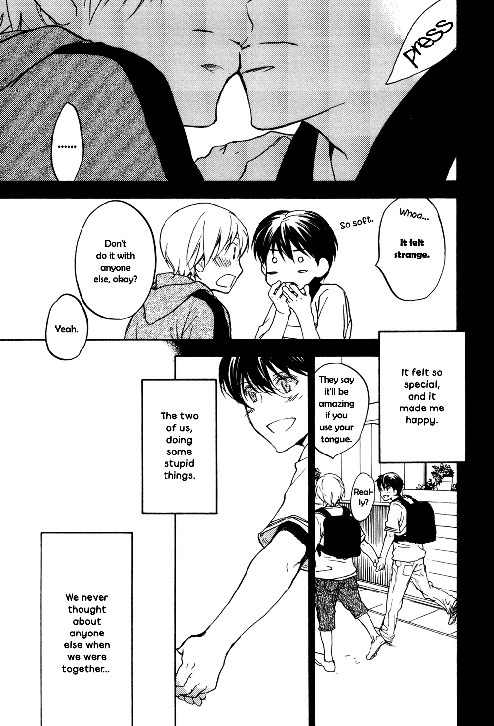 Soko ni Suwaru na Chapter 5 page 4 - Chapter 5