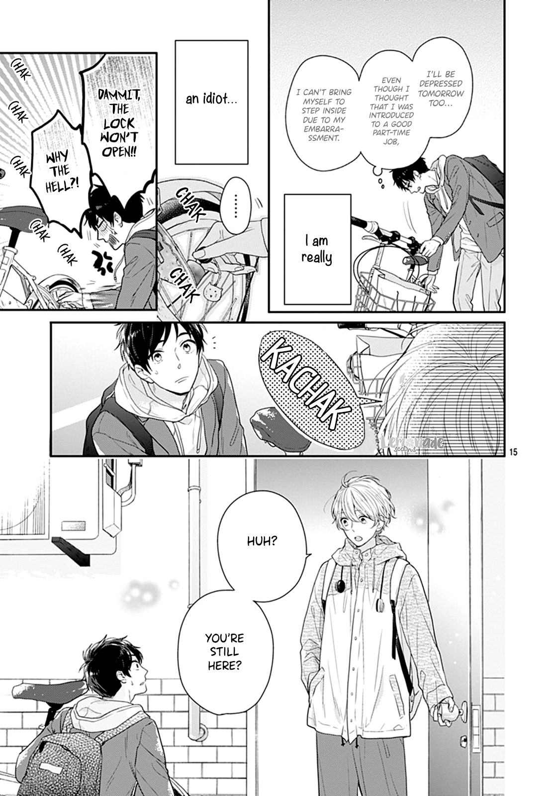Soko no Koisuru Baitosho-kun Chapter 1 page 16 - Chapter 1