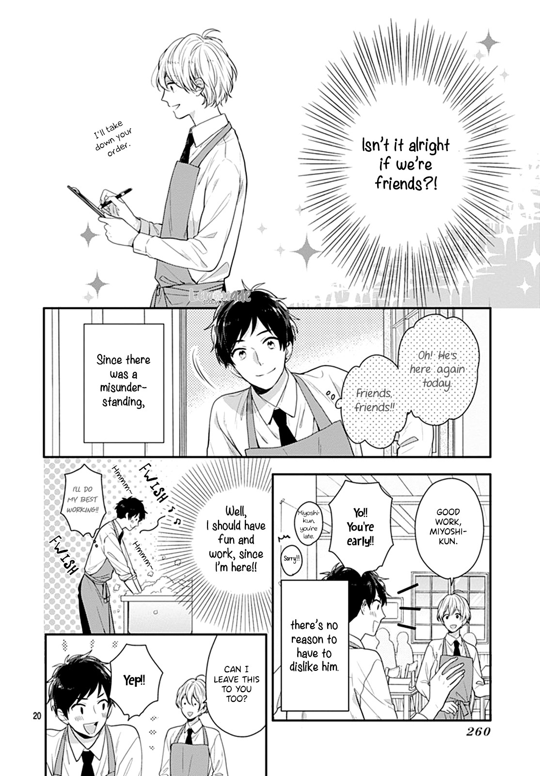 Soko no Koisuru Baitosho-kun Chapter 1 page 21 - Chapter 1