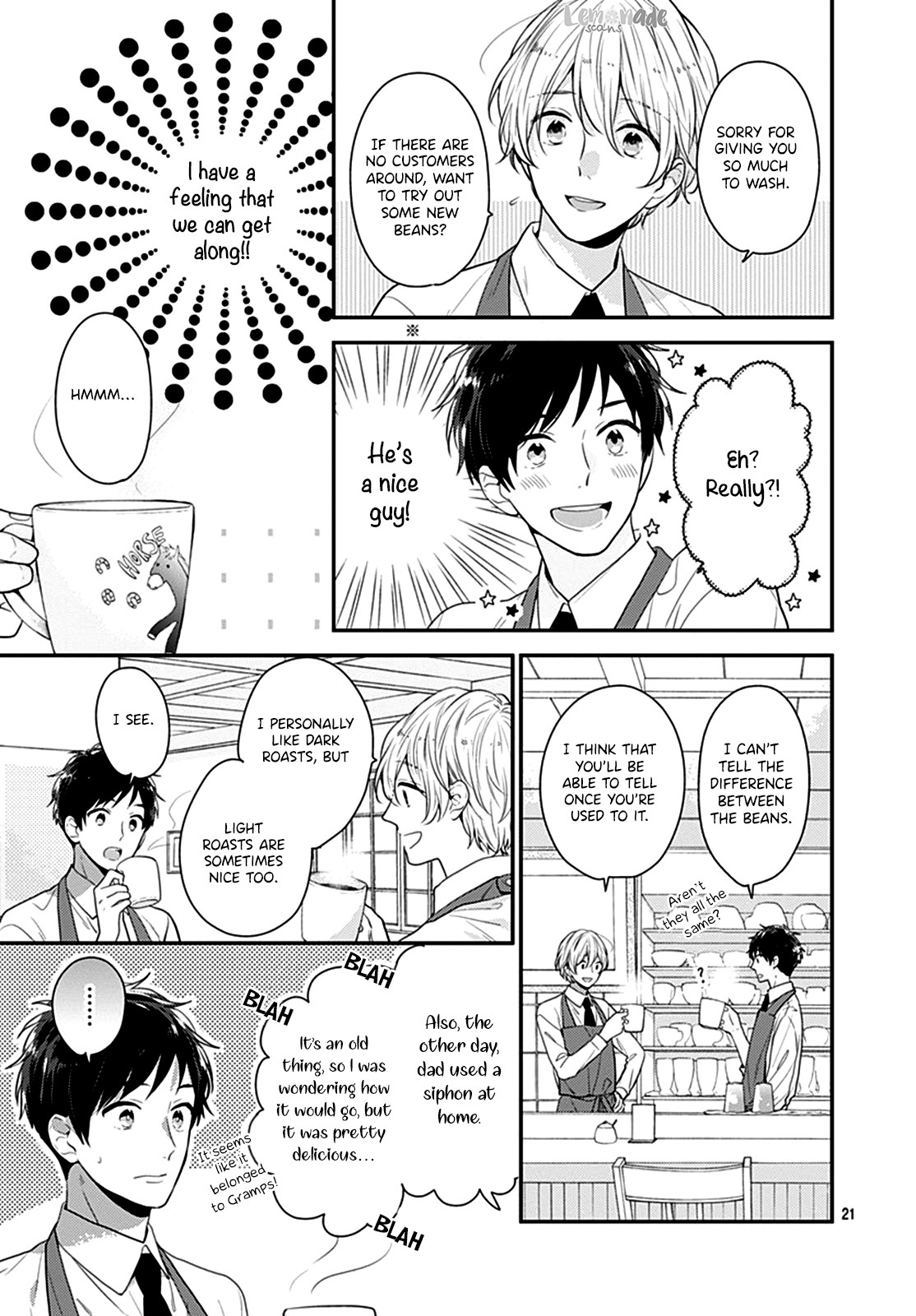 Soko no Koisuru Baitosho-kun Chapter 1 page 22 - Chapter 1