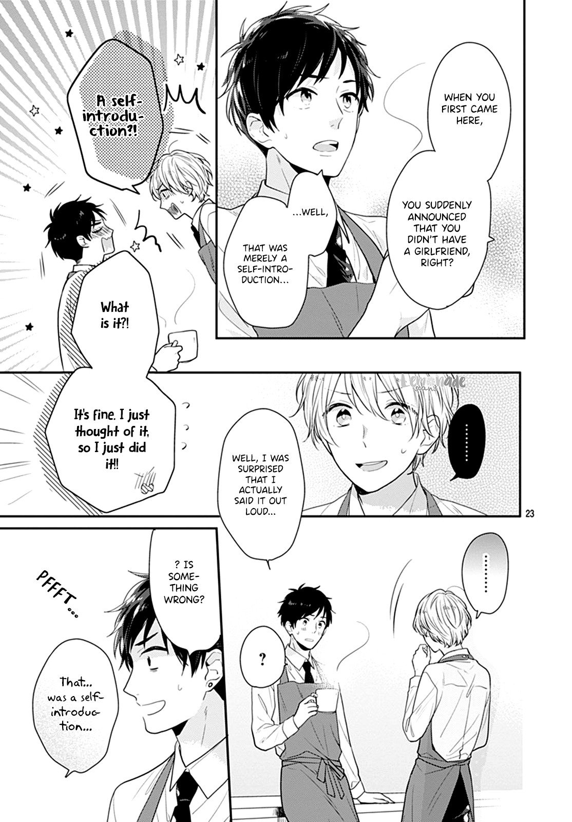 Soko no Koisuru Baitosho-kun Chapter 1 page 24 - Chapter 1
