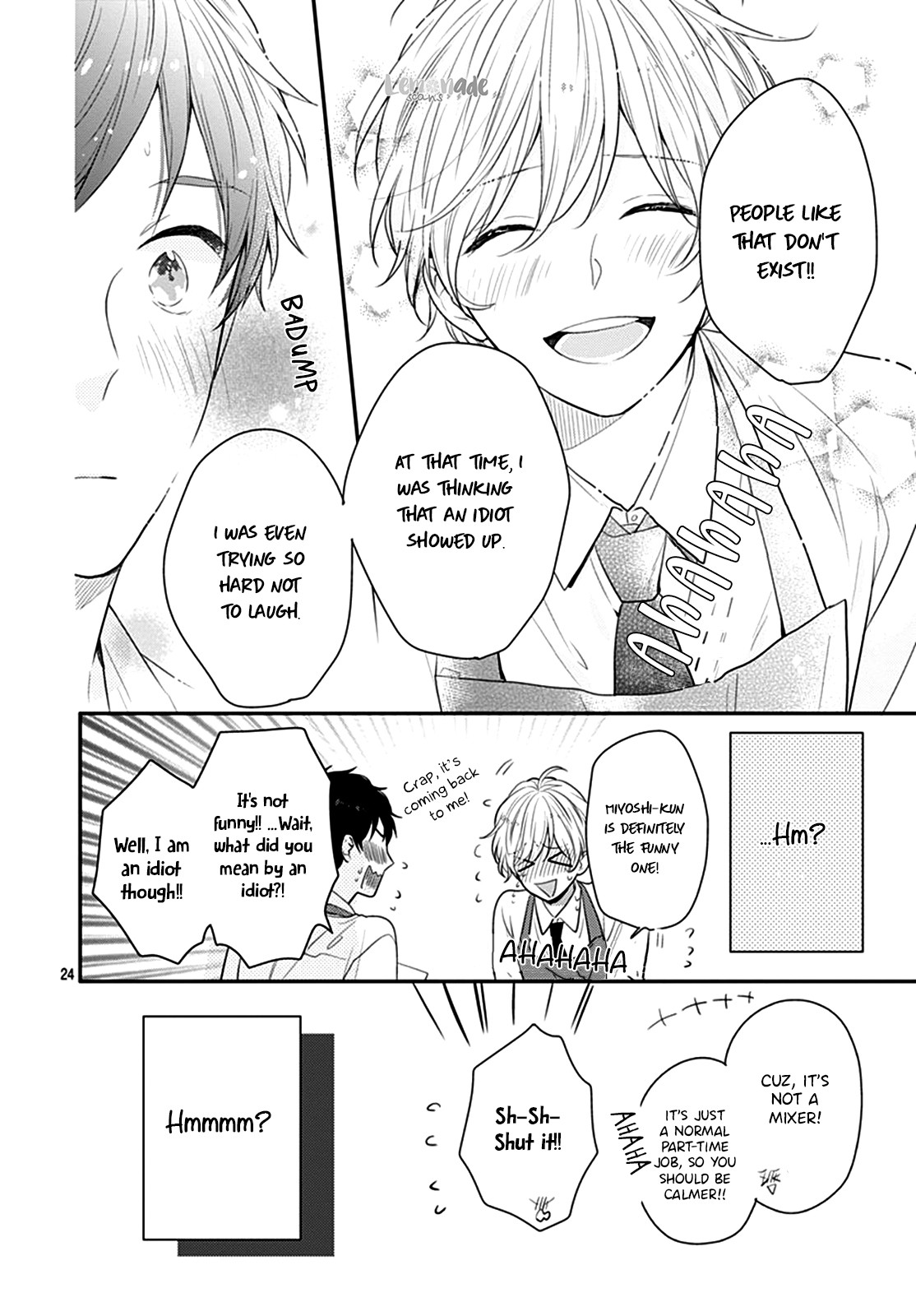 Soko no Koisuru Baitosho-kun Chapter 1 page 25 - Chapter 1