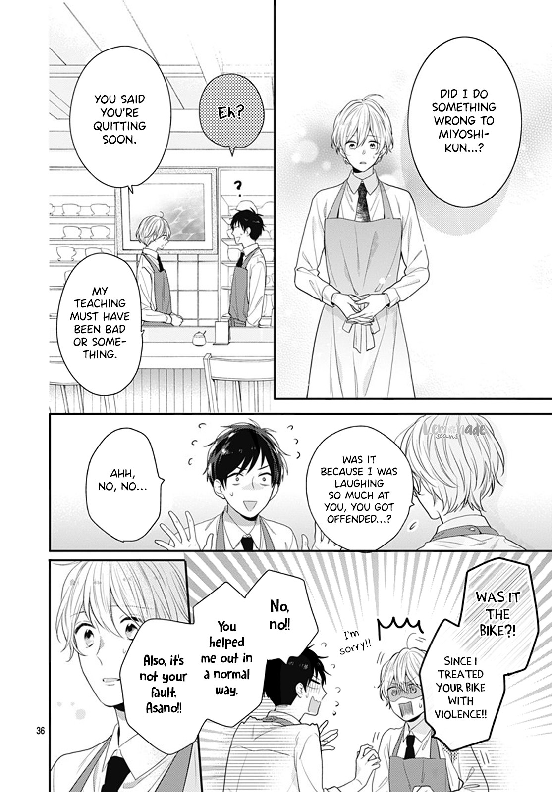 Soko no Koisuru Baitosho-kun Chapter 1 page 37 - Chapter 1