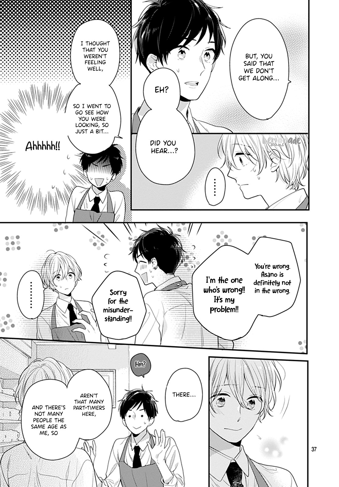 Soko no Koisuru Baitosho-kun Chapter 1 page 38 - Chapter 1