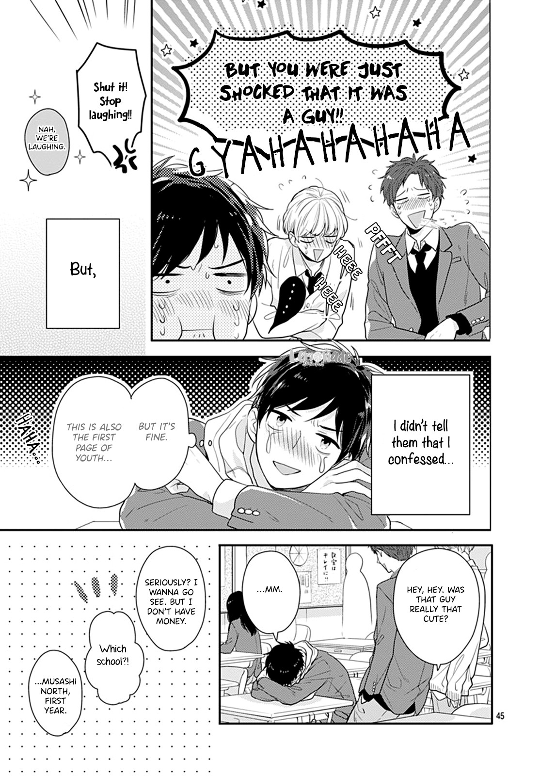 Soko no Koisuru Baitosho-kun Chapter 1 page 46 - Chapter 1