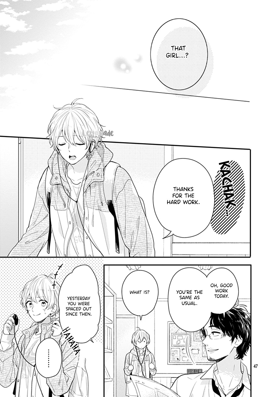 Soko no Koisuru Baitosho-kun Chapter 1 page 48 - Chapter 1