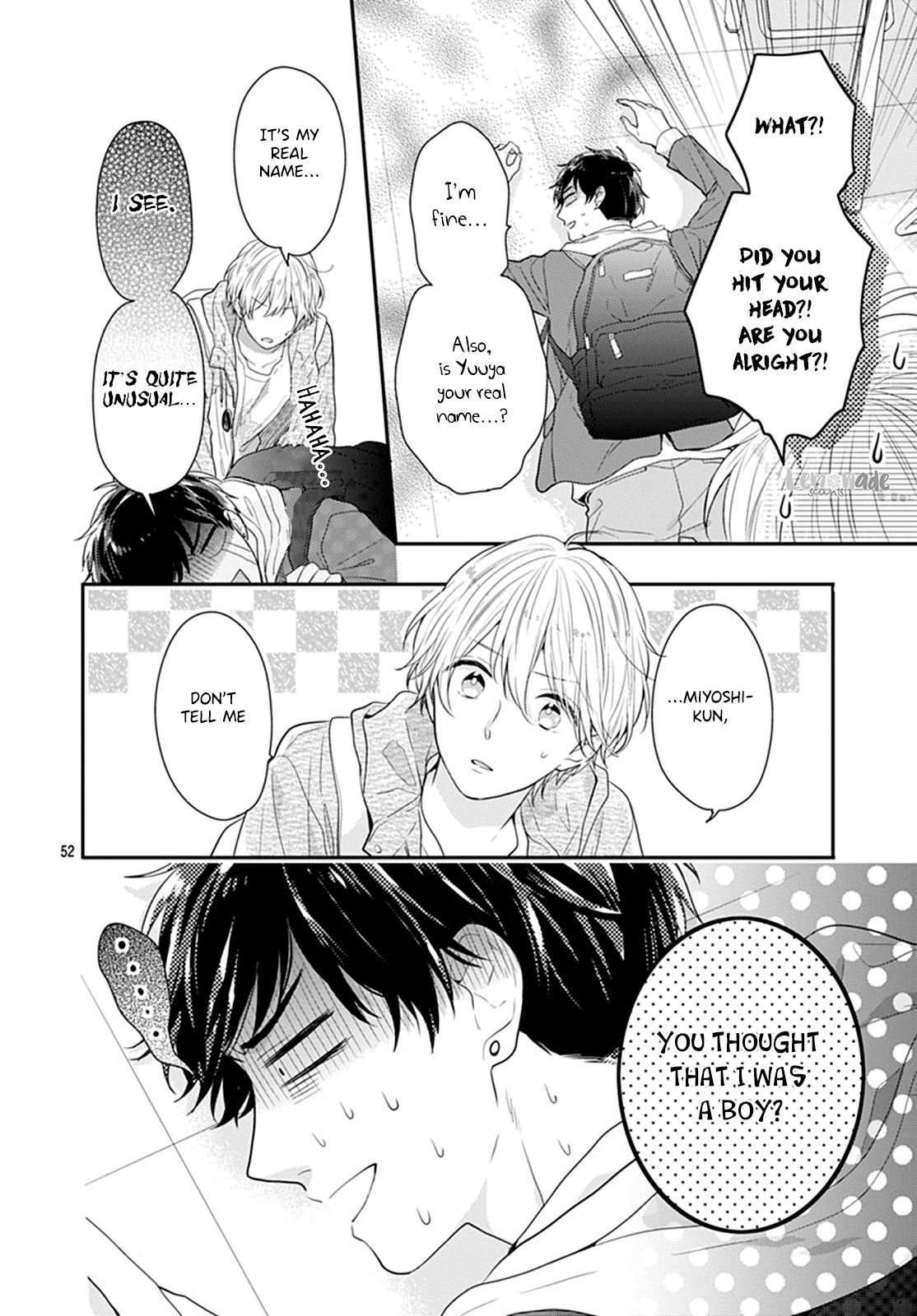 Soko no Koisuru Baitosho-kun Chapter 1 page 53 - Chapter 1