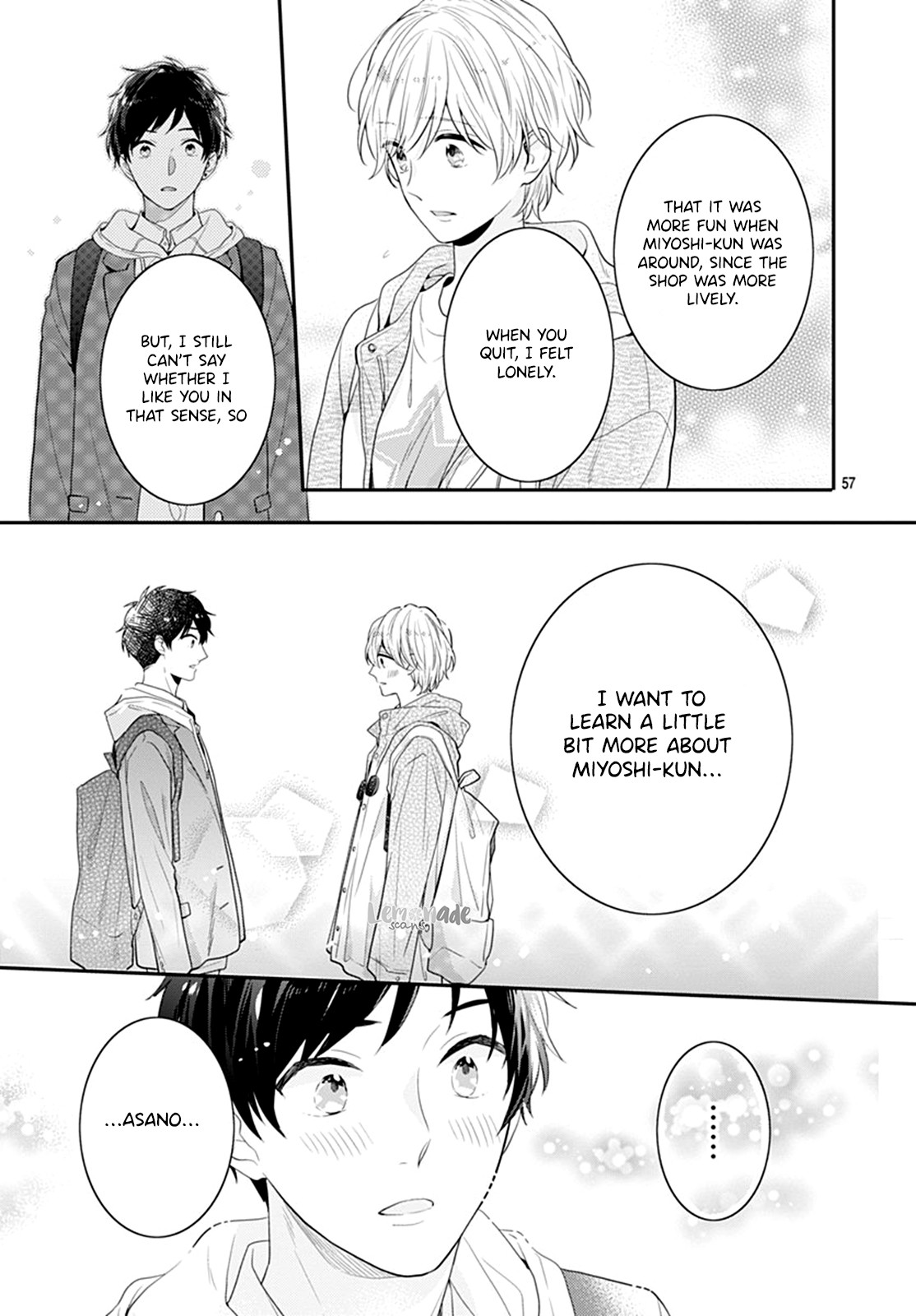 Soko no Koisuru Baitosho-kun Chapter 1 page 58 - Chapter 1