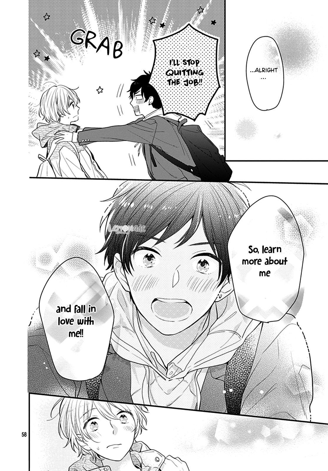 Soko no Koisuru Baitosho-kun Chapter 1 page 59 - Chapter 1