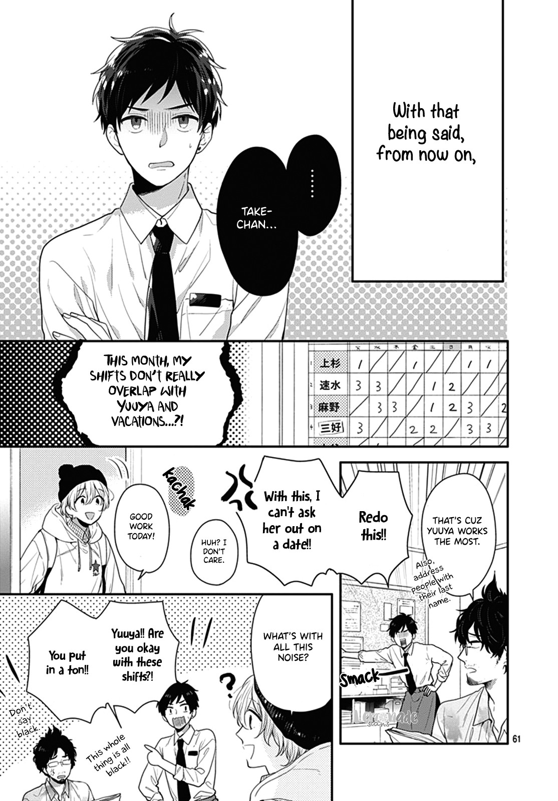 Soko no Koisuru Baitosho-kun Chapter 1 page 62 - Chapter 1