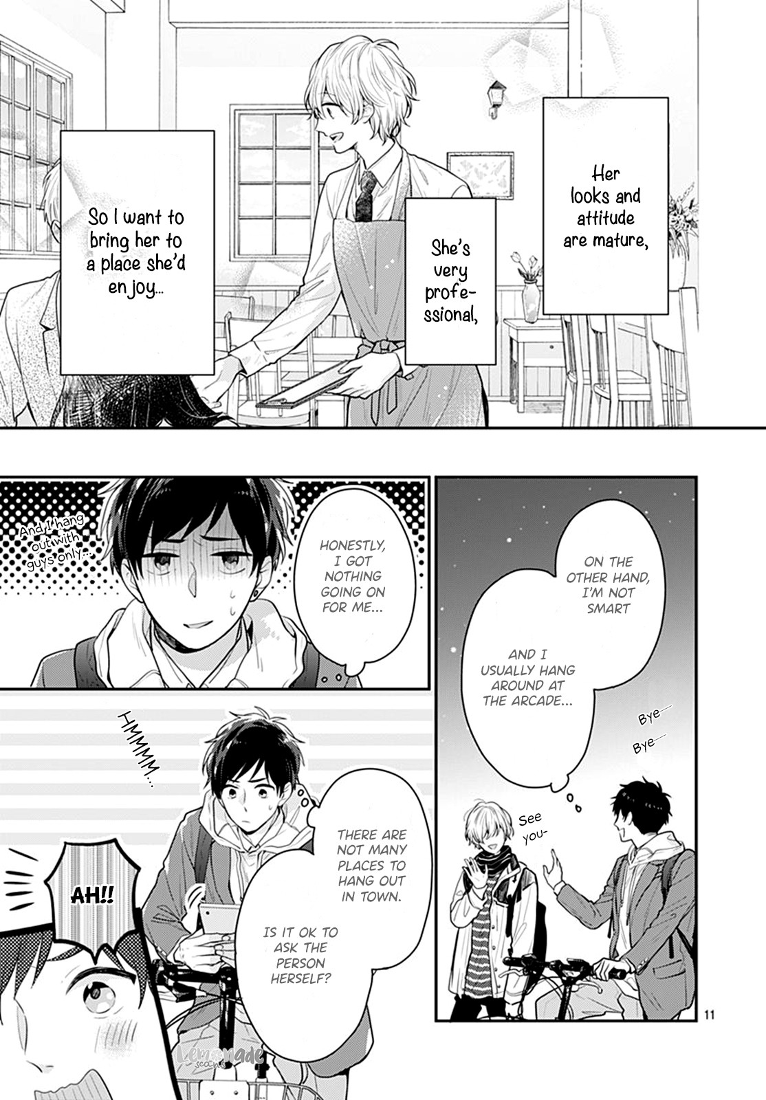 Soko no Koisuru Baitosho-kun Chapter 2 page 12 - Chapter 2