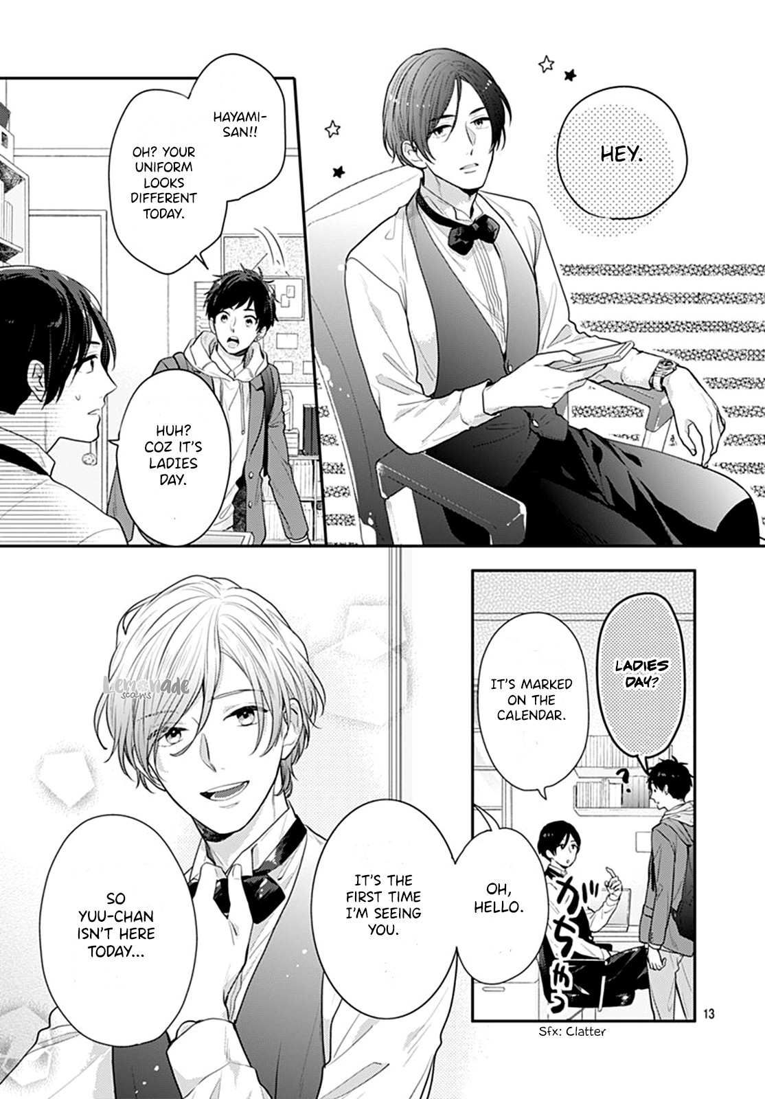 Soko no Koisuru Baitosho-kun Chapter 2 page 14 - Chapter 2