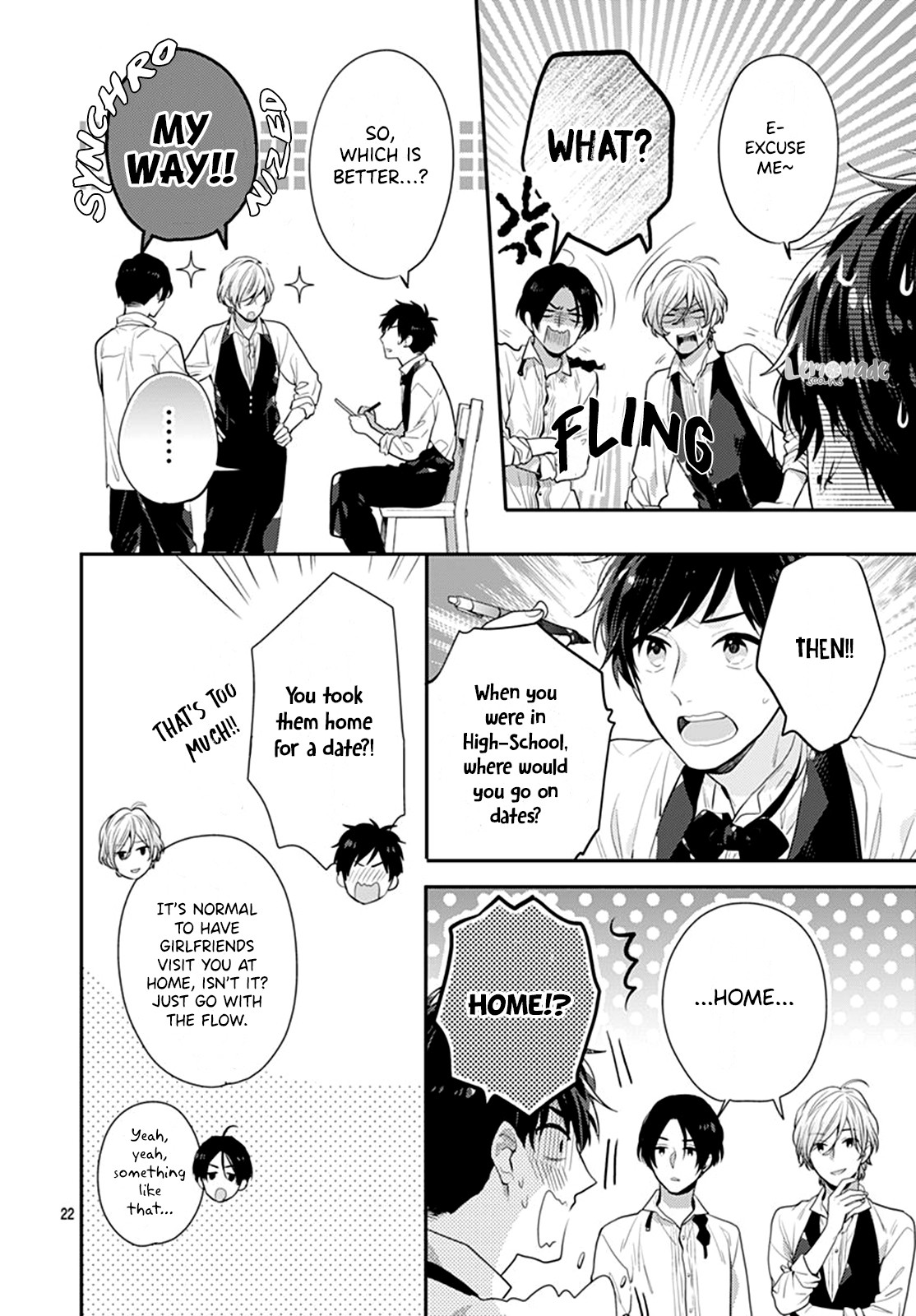 Soko no Koisuru Baitosho-kun Chapter 2 page 23 - Chapter 2