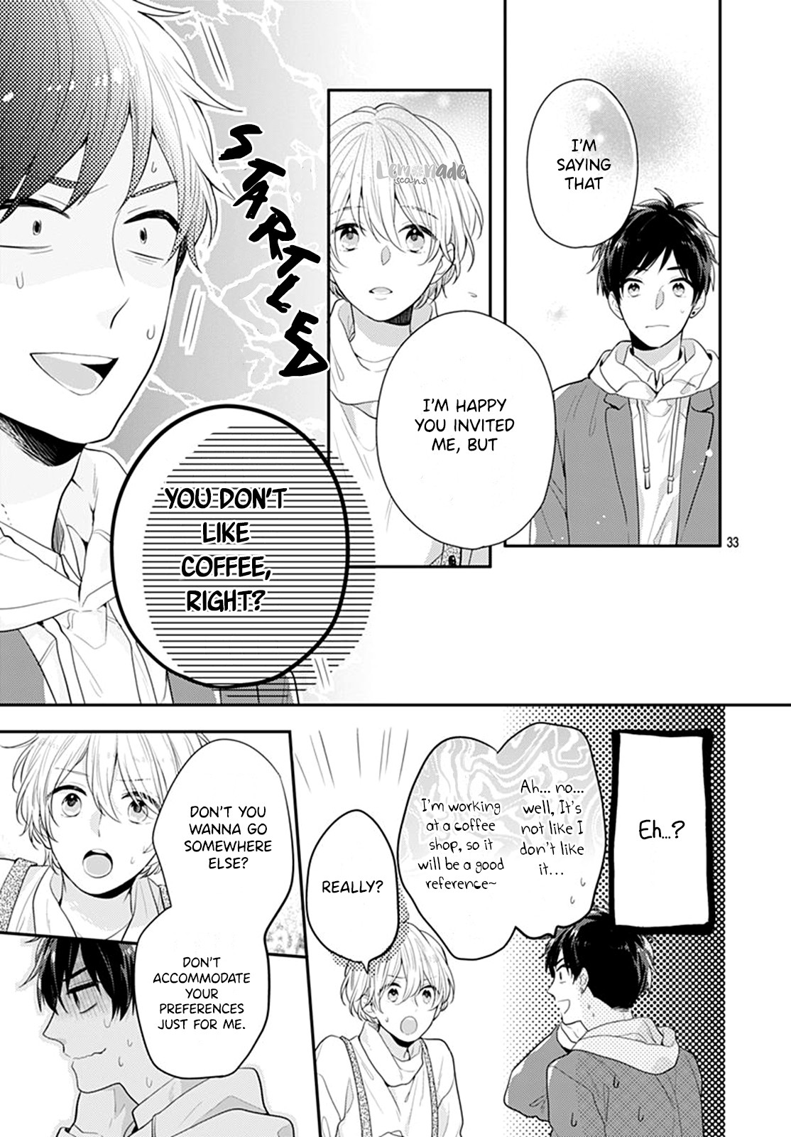 Soko no Koisuru Baitosho-kun Chapter 2 page 34 - Chapter 2
