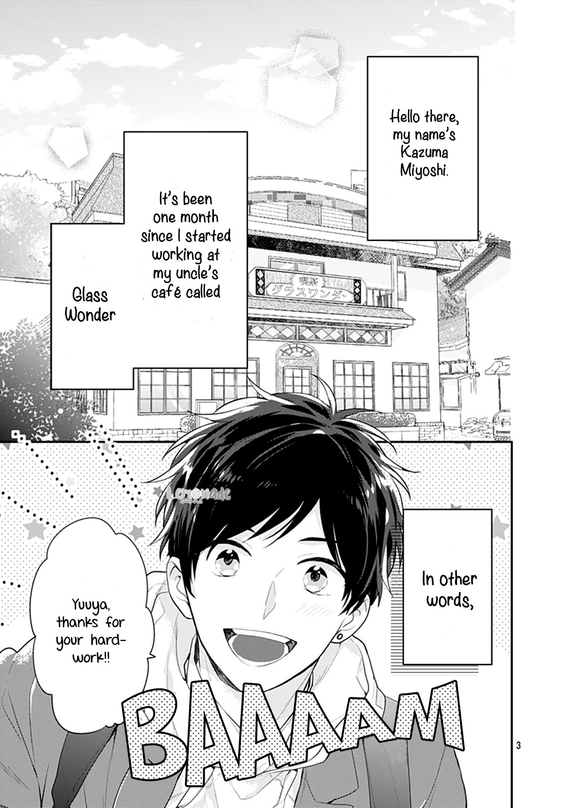 Soko no Koisuru Baitosho-kun Chapter 2 page 4 - Chapter 2