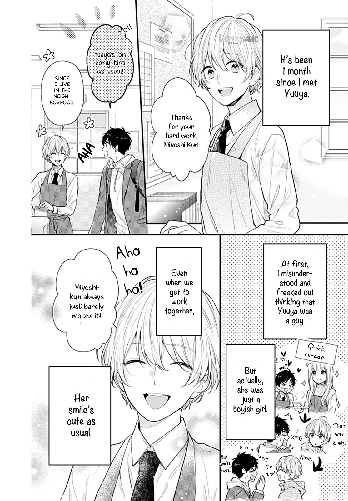 Soko no Koisuru Baitosho-kun Chapter 2 page 5 - Chapter 2