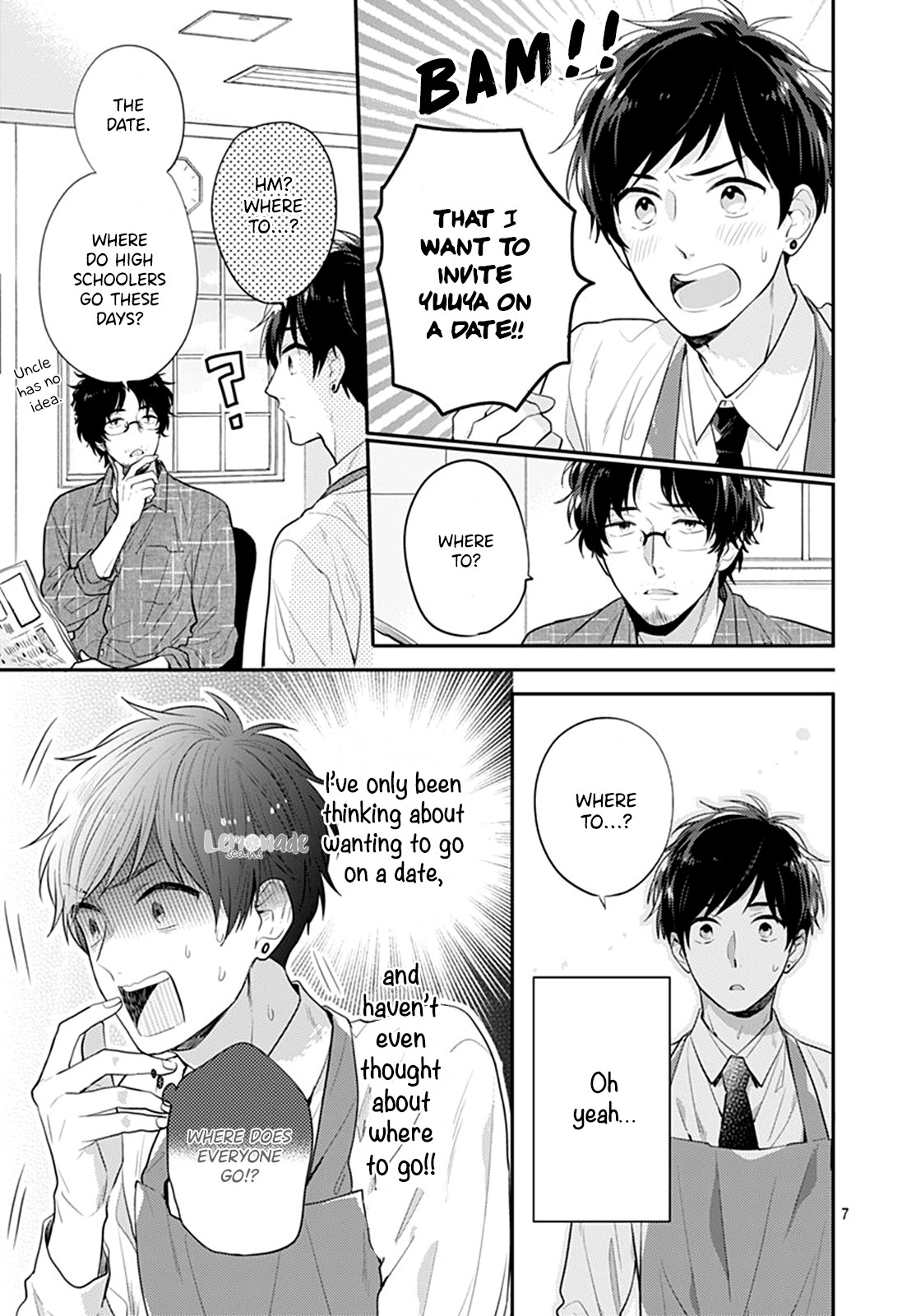 Soko no Koisuru Baitosho-kun Chapter 2 page 8 - Chapter 2